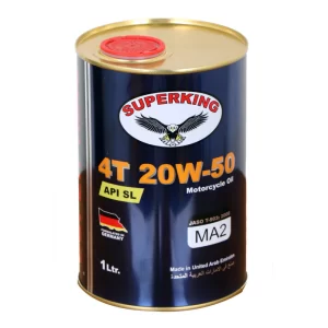 Superking  20W50 SL  4T JASO MA2